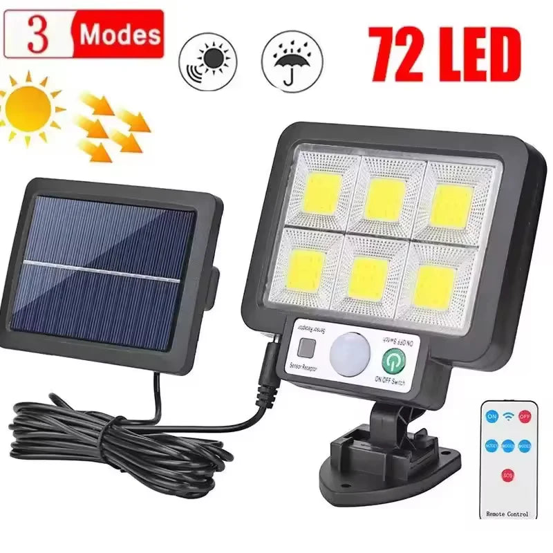 Outdoor Solar LED Wall Light