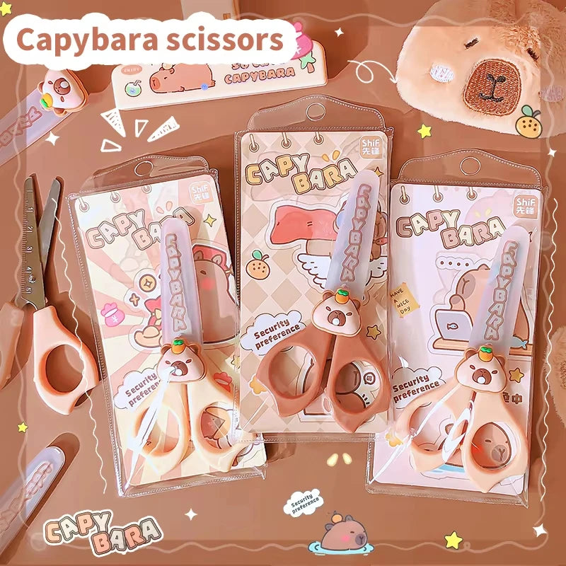 Capybara Mini Craft Scissors for Kids