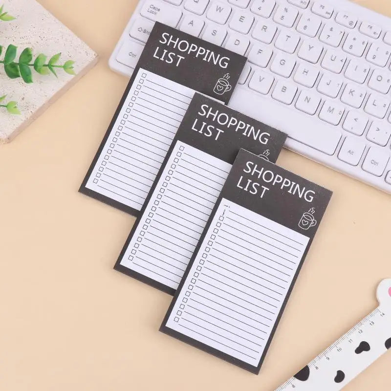 Magnetic Memo Pad – Fridge Shopping List Notepad