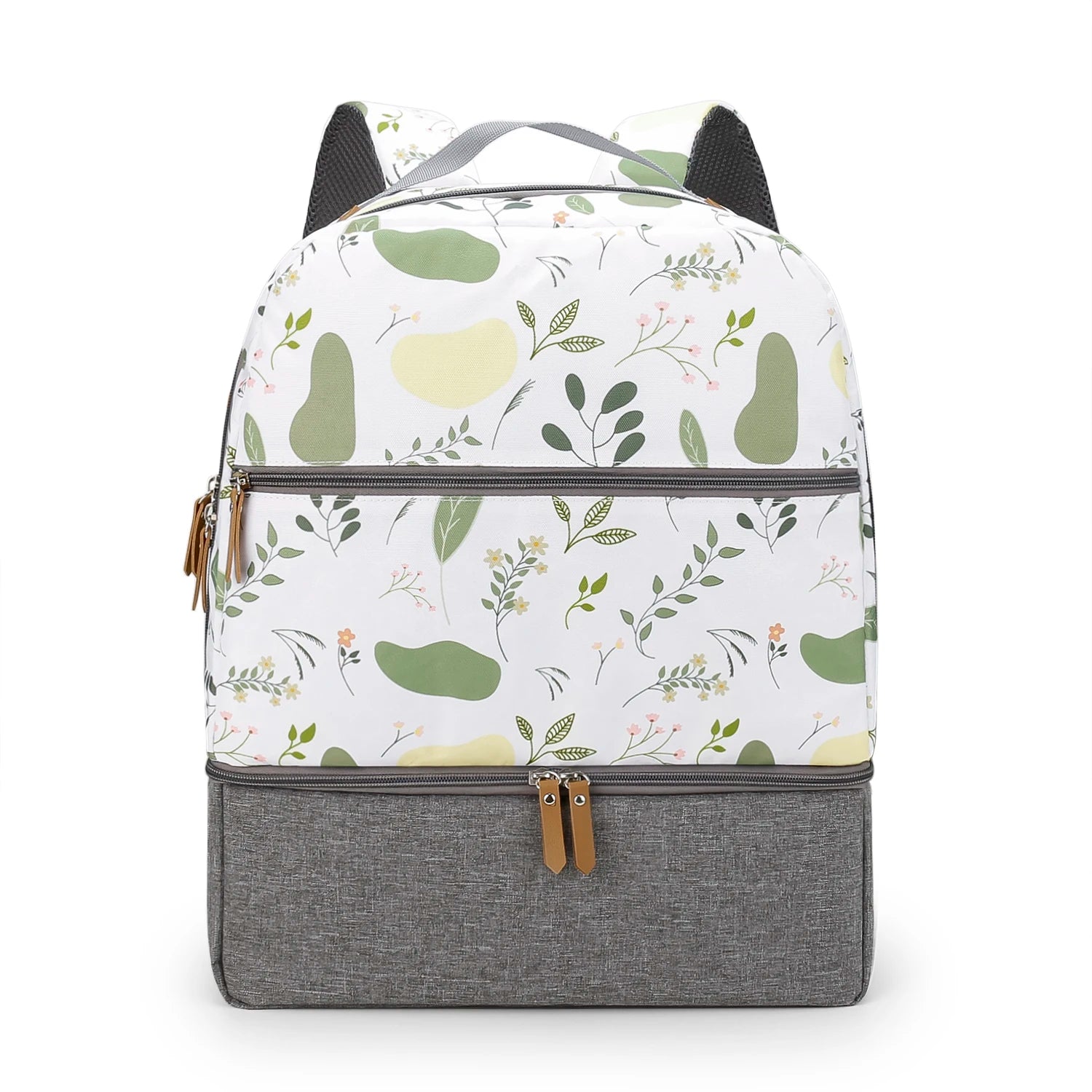 Breast Pump Bag with Insulated Cooler Compartment