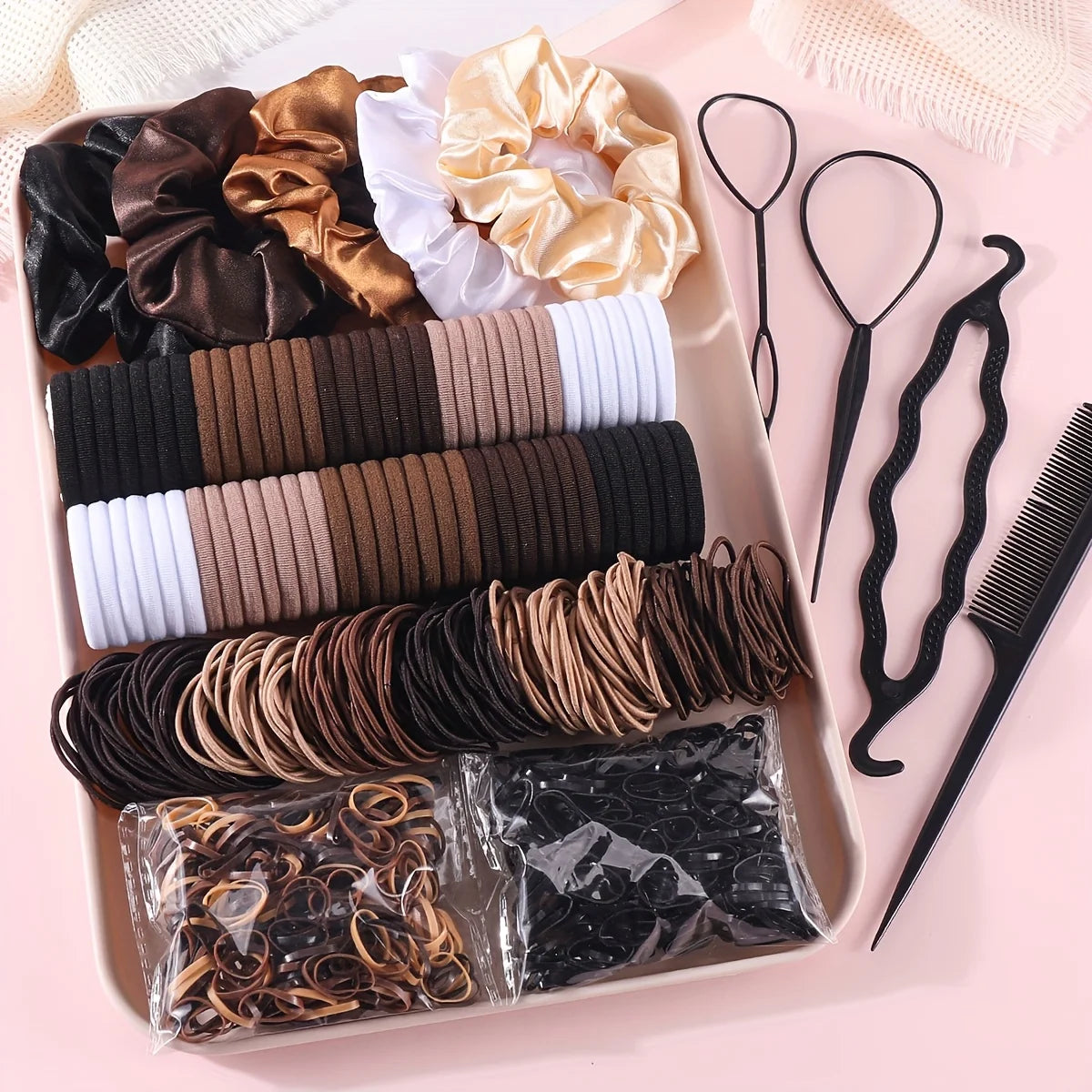 Hair Accessories Set (1109 pcs)