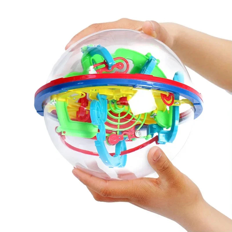 3D Maze Ball Labyrinth Puzzle Game with Display Stand
