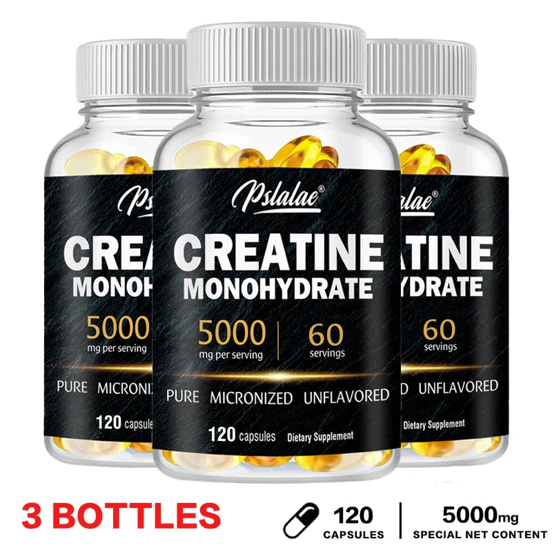 Creatine Monohydrate Powder - Strength, Endurance & Muscle Building