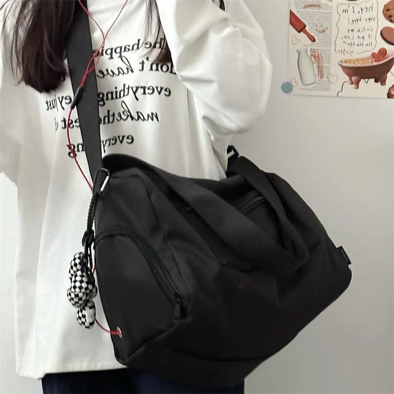 Canvas Shoulder Tote Bag