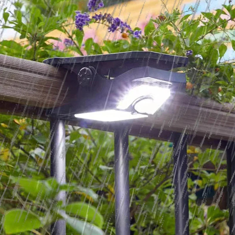 Solar Clip-On LED Outdoor Lights with Smart Sensor