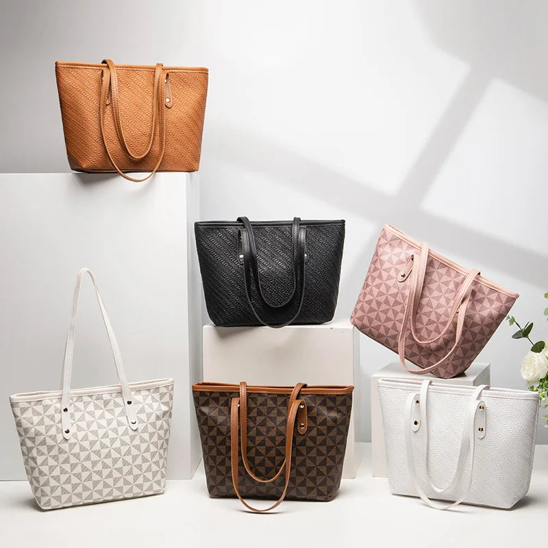 Embossed Floral Handbag