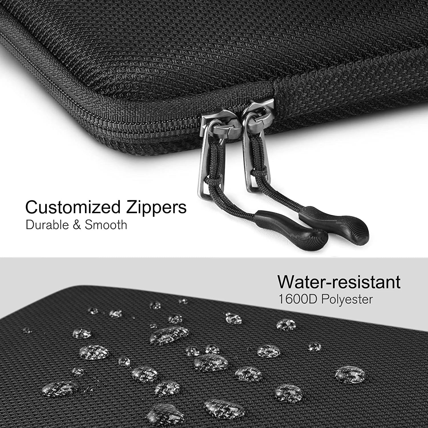 Shockproof Waterproof Laptop Sleeve Bag – EVA Protective Case, 13–15.6 Inch