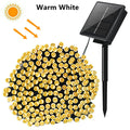 Waterproof Outdoor Solar LED String Lights (23-99ft)