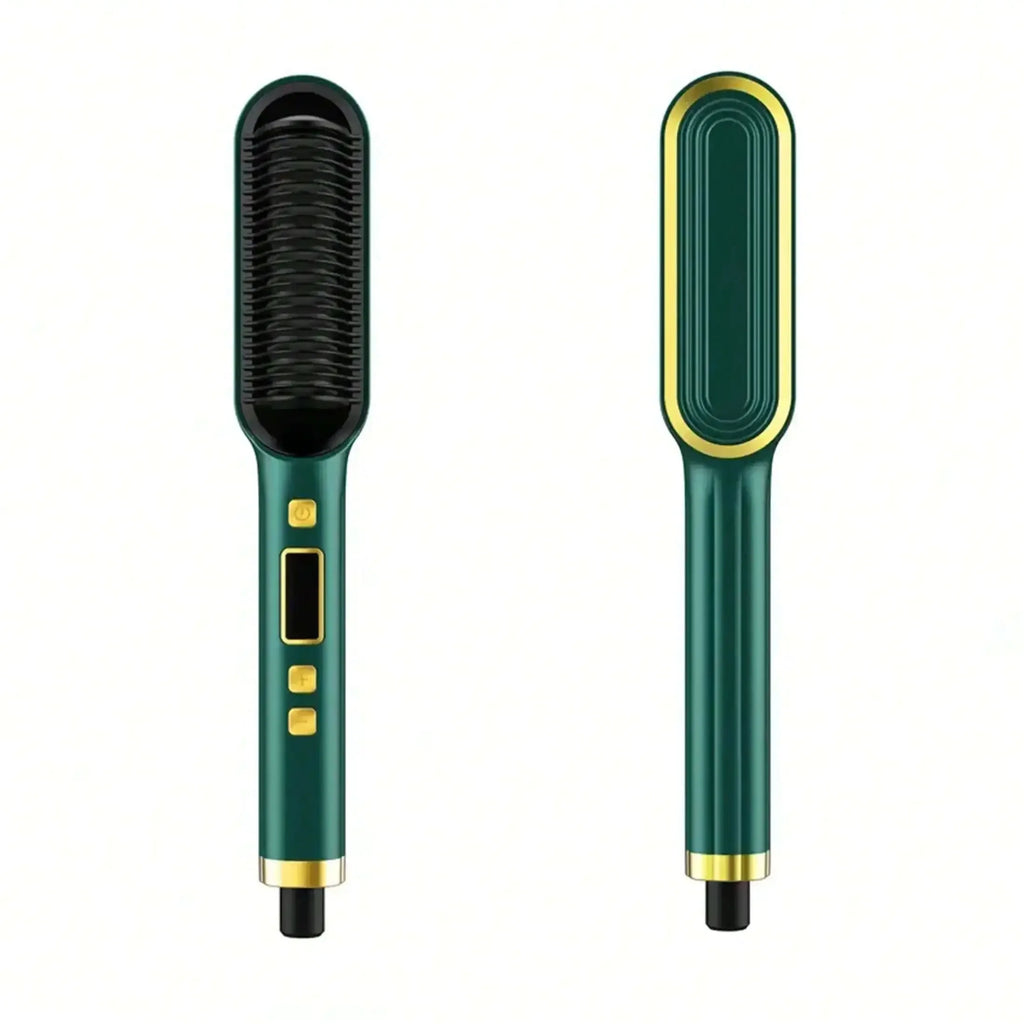 Quick-Heat Hair Straightening & Curling Comb
