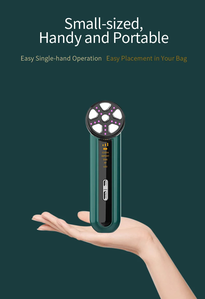 Microcurrent Facial & Neck Device - LED Photon Rejuvenation