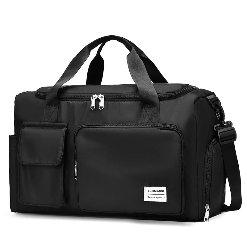 Duffle Bag with Shoe Compartment
