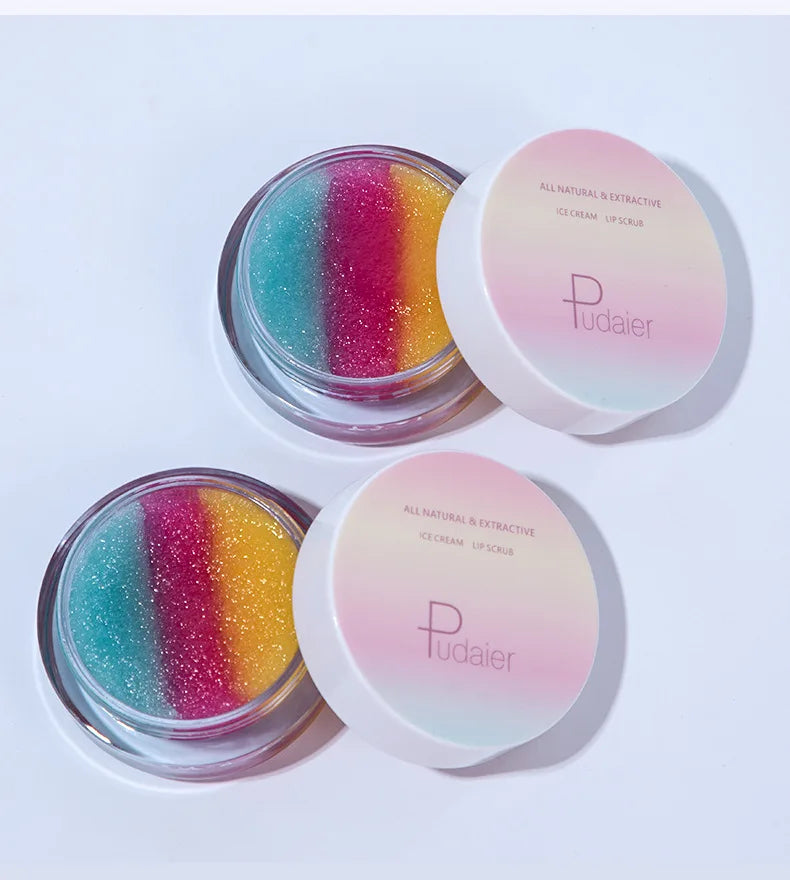 Lips Scrub, Exfoliating, Gentle Moisturizing - Lip Stick Brush