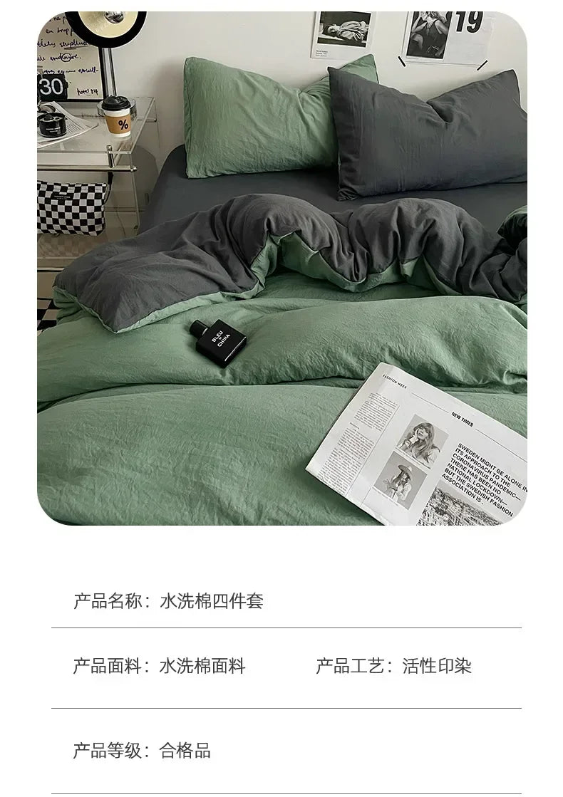Duvet Cover with pillowcases and sheet