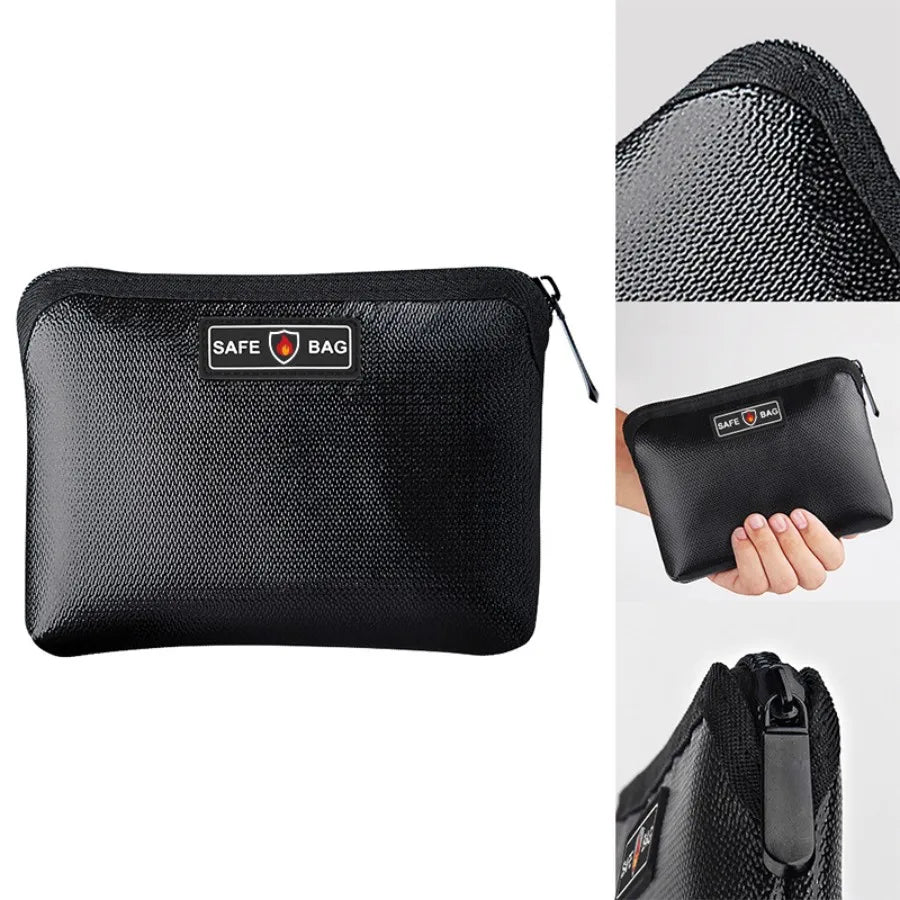 Fireproof Waterproof Document Bags - Liquid Silicone Material Heat Insulation