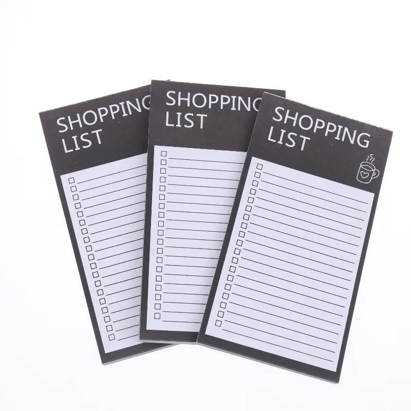 Magnetic Memo Pad – Fridge Shopping List Notepad
