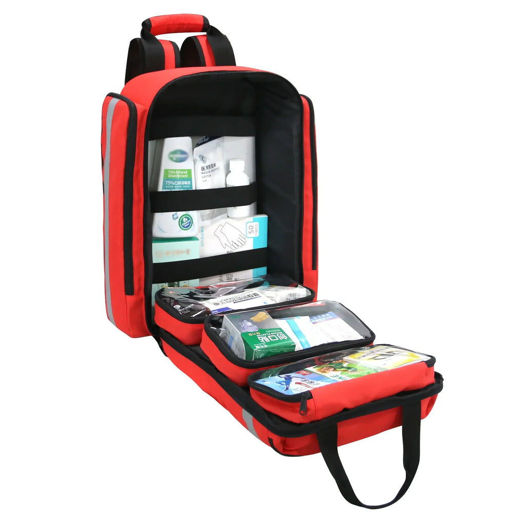 Foldable First Aid Rescue Bag - Large Capacity