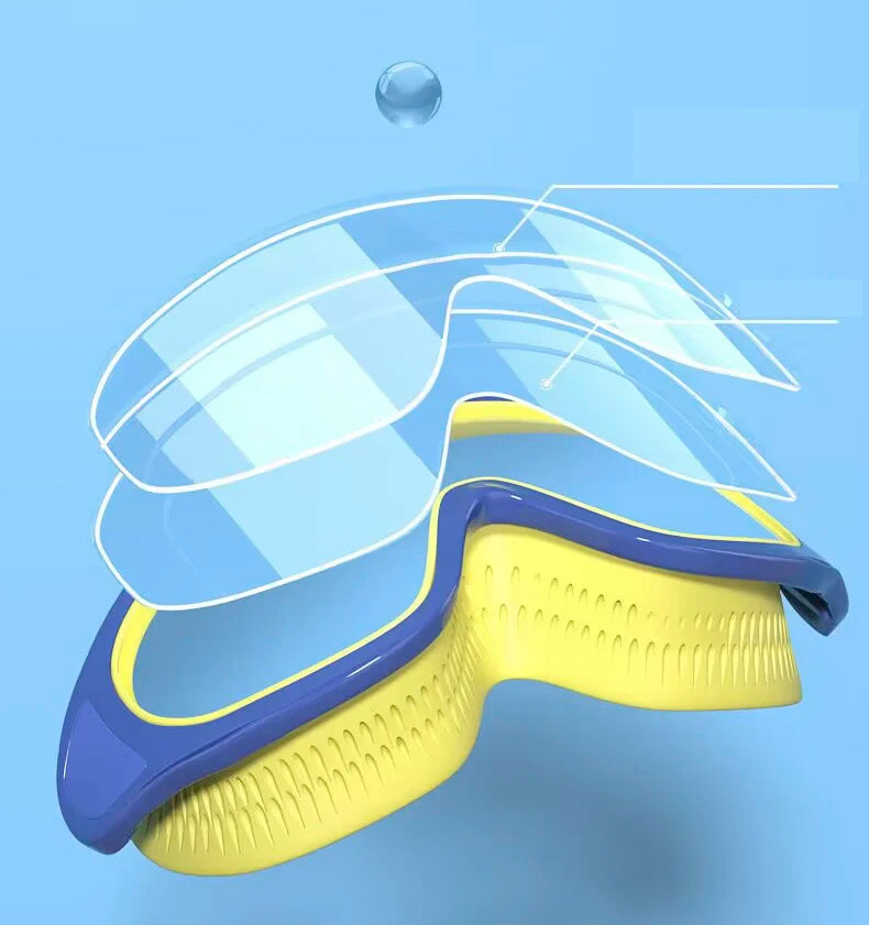 Kids Anti-Fog UV-Protection Swimming Goggles