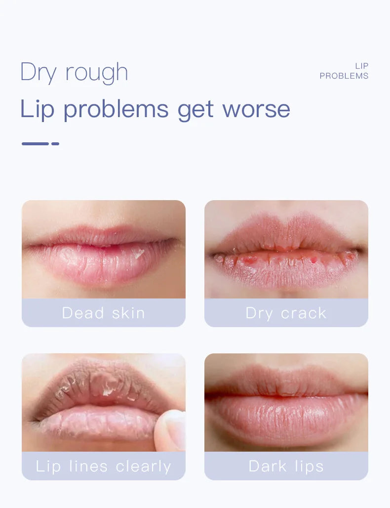 Lips Scrub, Exfoliating, Gentle Moisturizing - Lip Stick Brush