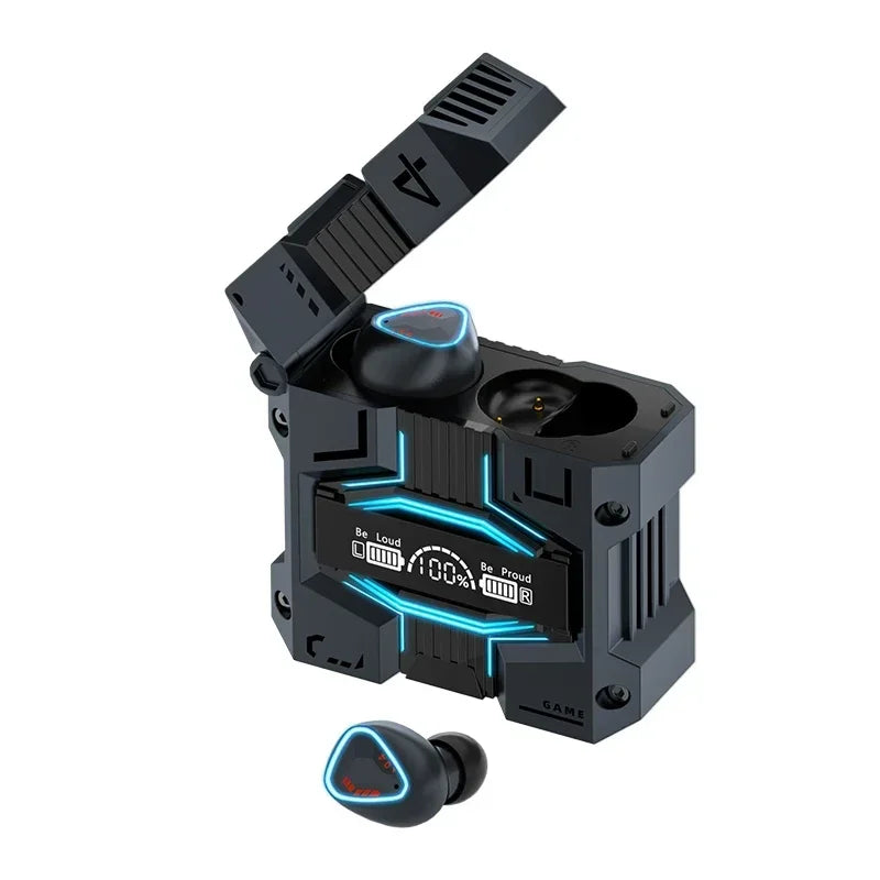 Wireless Bluetooth 5.3 Earphones with Active Noise-Cancelling Mic