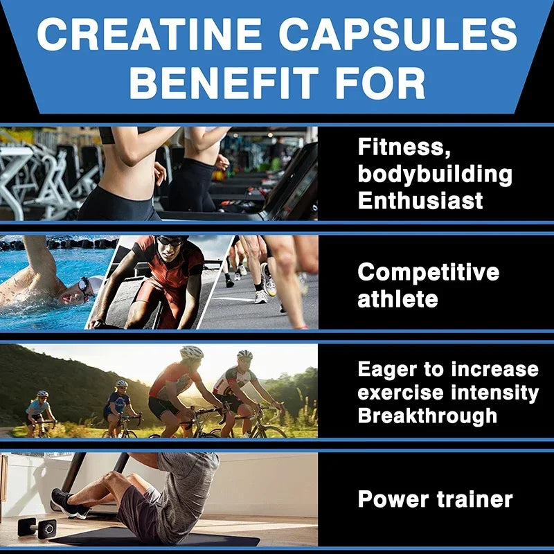 Creatine Monohydrate - Energy, Endurance & Muscle Growth