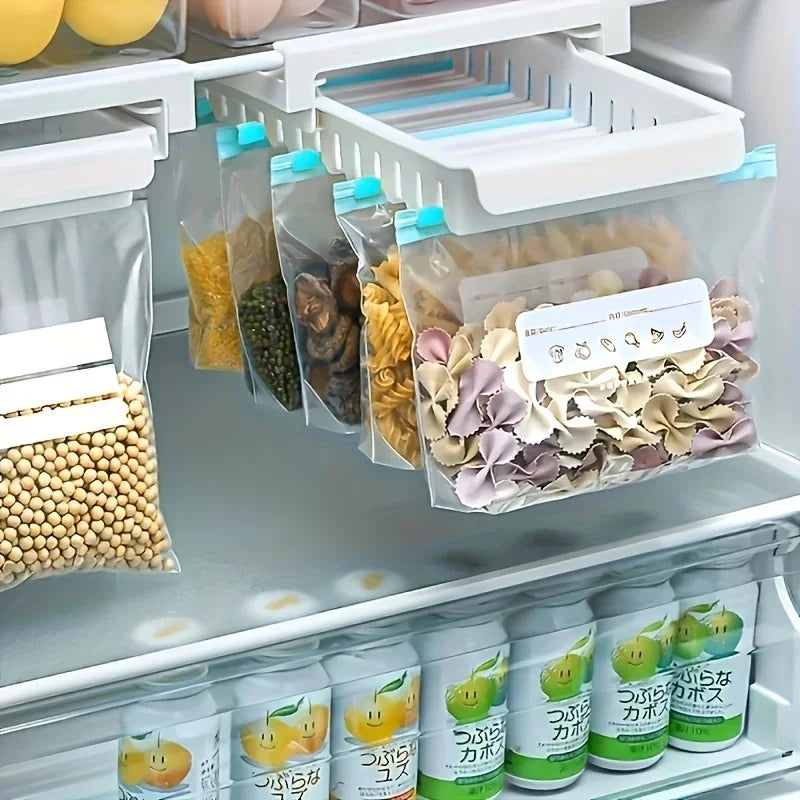 45PCS Ziplock Silicone Food Storage Bags - Leakproof, Reusable