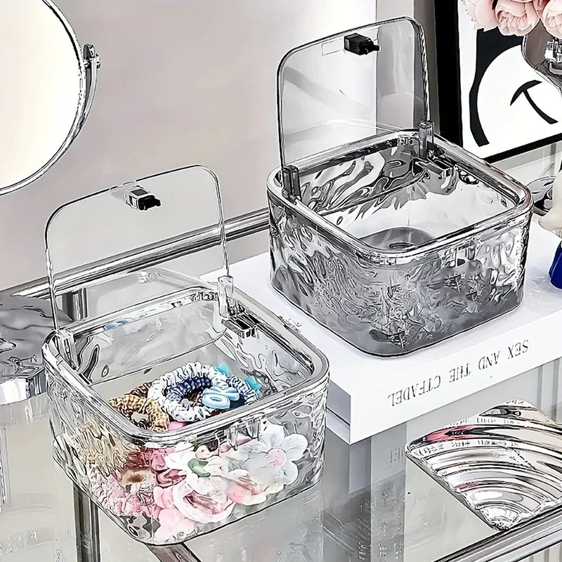 Clear Acrylic Hair Accessories Storage Box