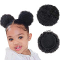 Curly Remy Afro Puff Drawstring Ponytail Extension – Natural Hair