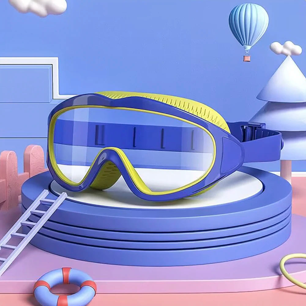 Kids Anti-Fog UV-Protection Swimming Goggles