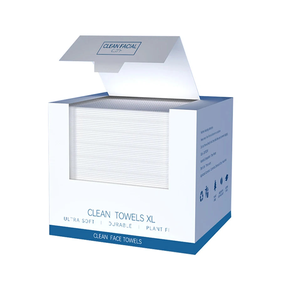 Thickened Disposable Face Towels – 40 Wipes per Box