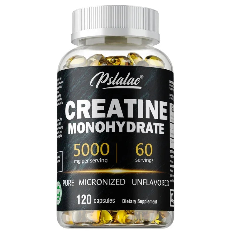 Creatine Monohydrate - Vegetarian & Gluten-Free Muscle Strength Formula