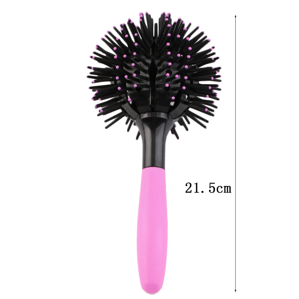 3D Round Ball Styling Hairbrush