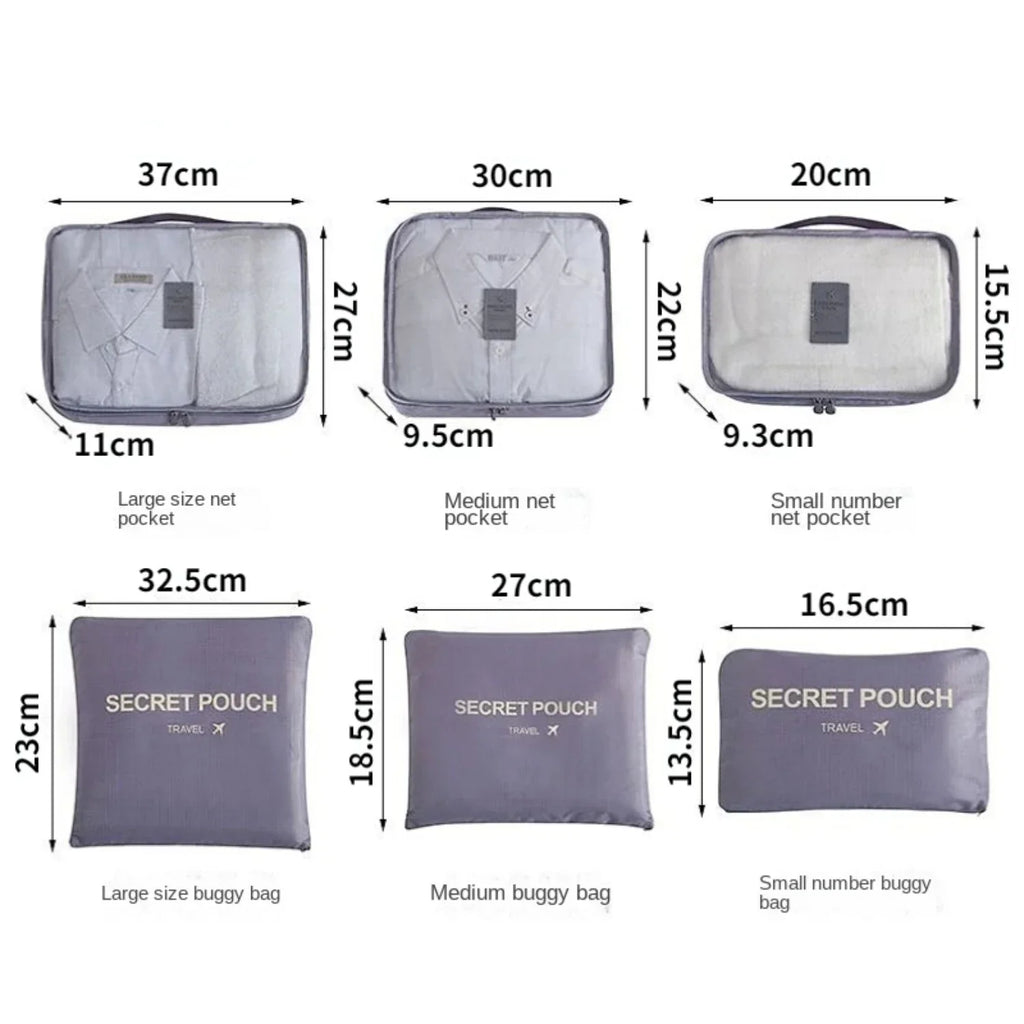 Luggage Organizer Bag Set