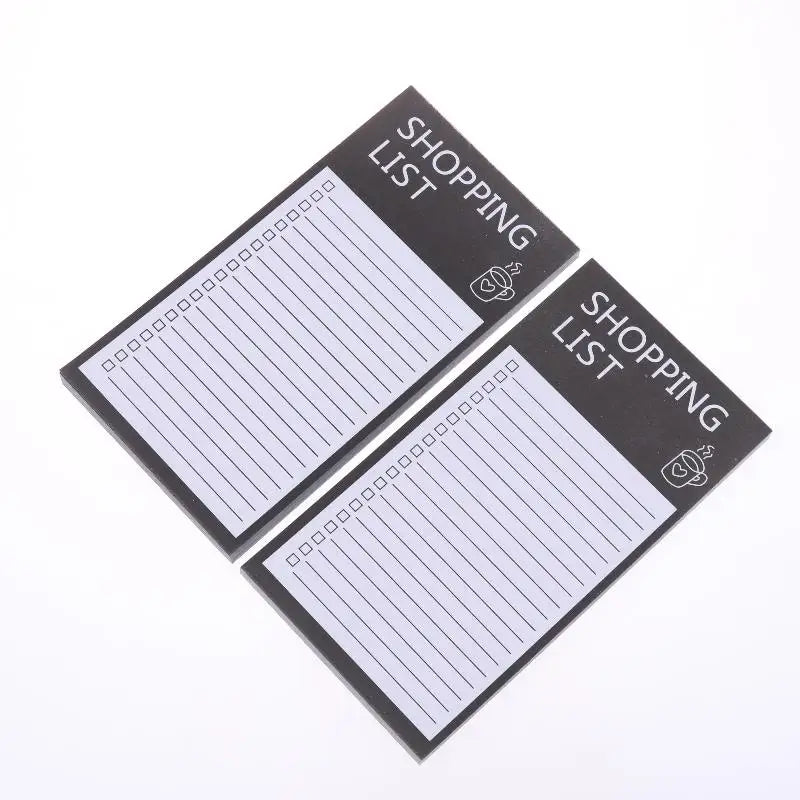 Magnetic Memo Pad – Fridge Shopping List Notepad