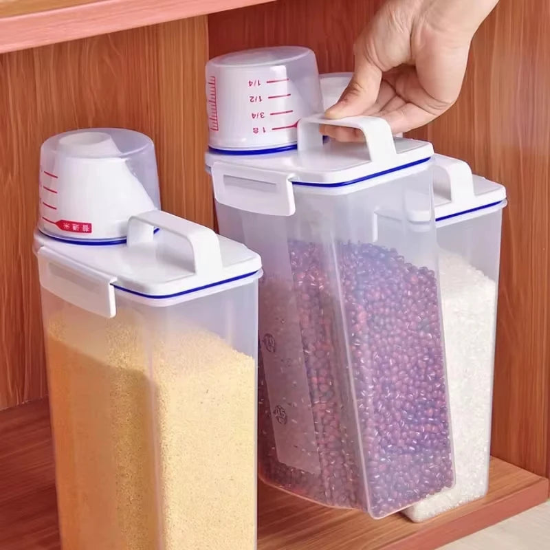 Airtight Dry Food Storage Container with Lid – BPA-Free, Pantry Organiser