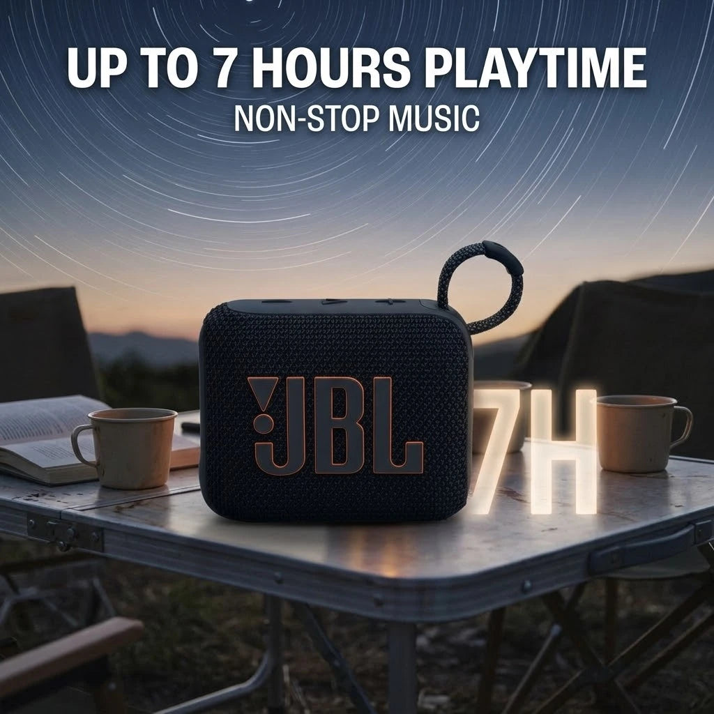 JBL Go 4 Mini Bluetooth Speaker – IP67 Waterproof