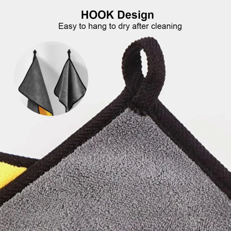 Thickened Microfiber Car Wash & Drying Cloth