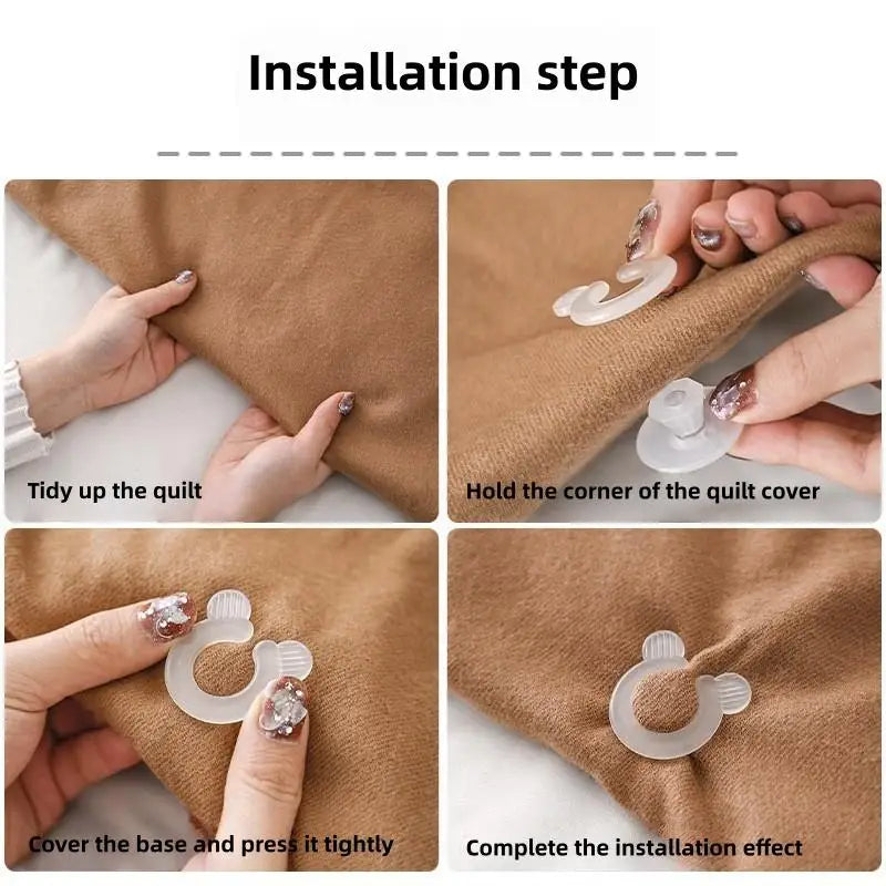 4Pcs/Set Comforter Grippers