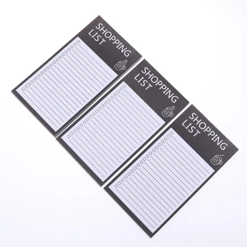 Magnetic Memo Pad – Fridge Shopping List Notepad