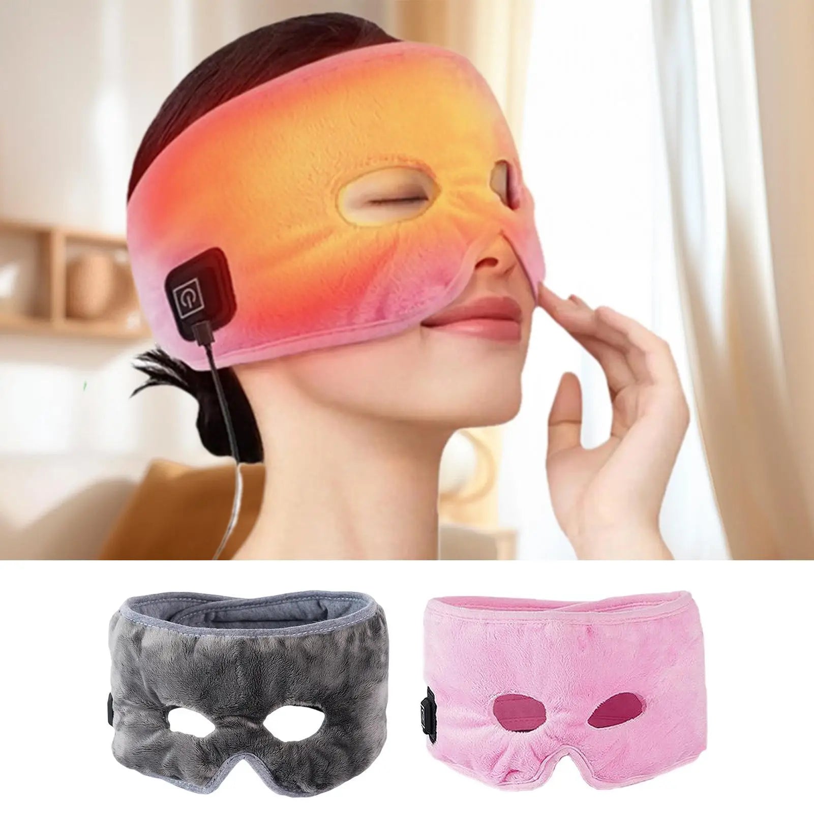 USB Sinus Heating Pad & Relief Mask – Adjustable Temperature
