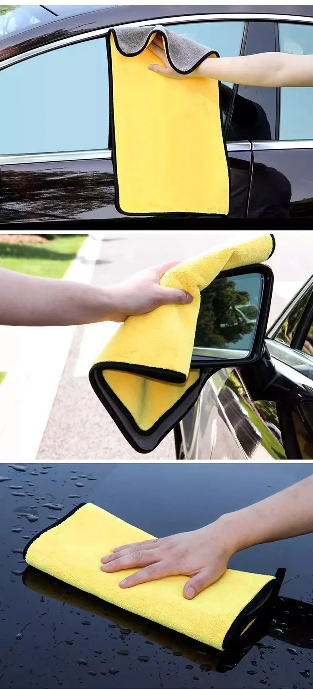 Thickened Microfiber Car Wash & Drying Cloth