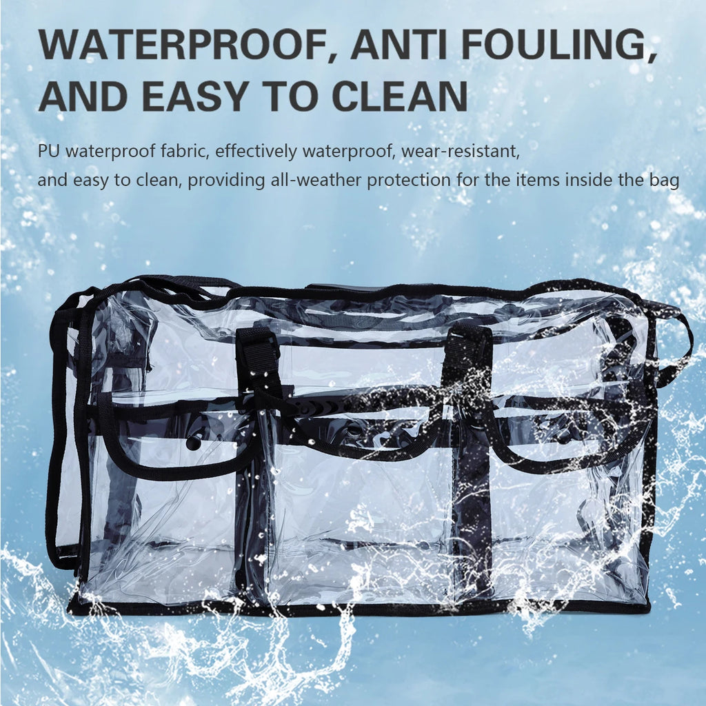 Transparent Waterproof Storage Bag – Airtight Organiser for Home & Travel