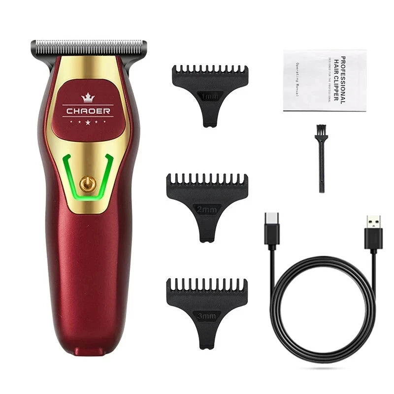 Mini Portable Rechargeable Electric Hair Clipper – Cordless Trimmer