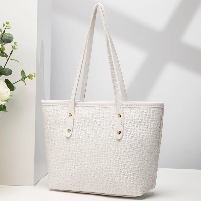 Embossed Floral Handbag