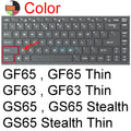 Silicone Keyboard Protector for MSI Gaming Laptops – GL Series
