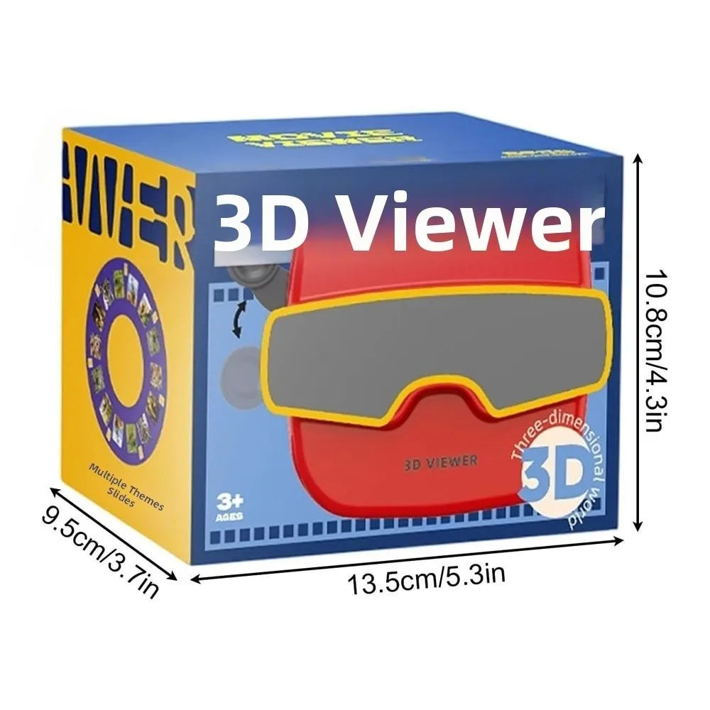 6-Reel 3D Stereoscopic Viewer – Educational Kids Toy