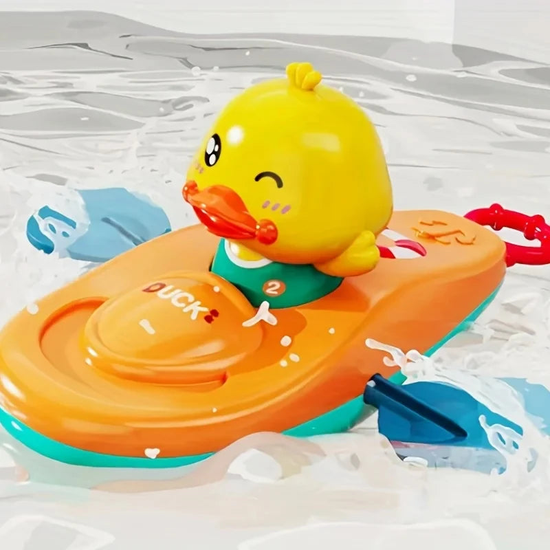 Little Yellow Duck in Kayak - Pool & Bath Toy