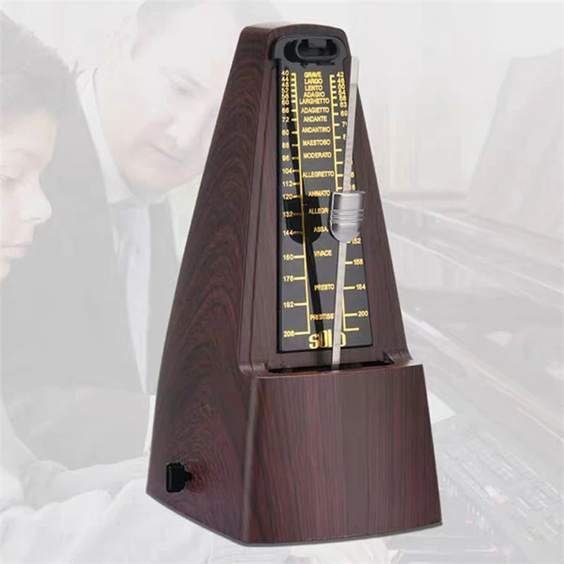 Wood Grain Mechanical Metronome