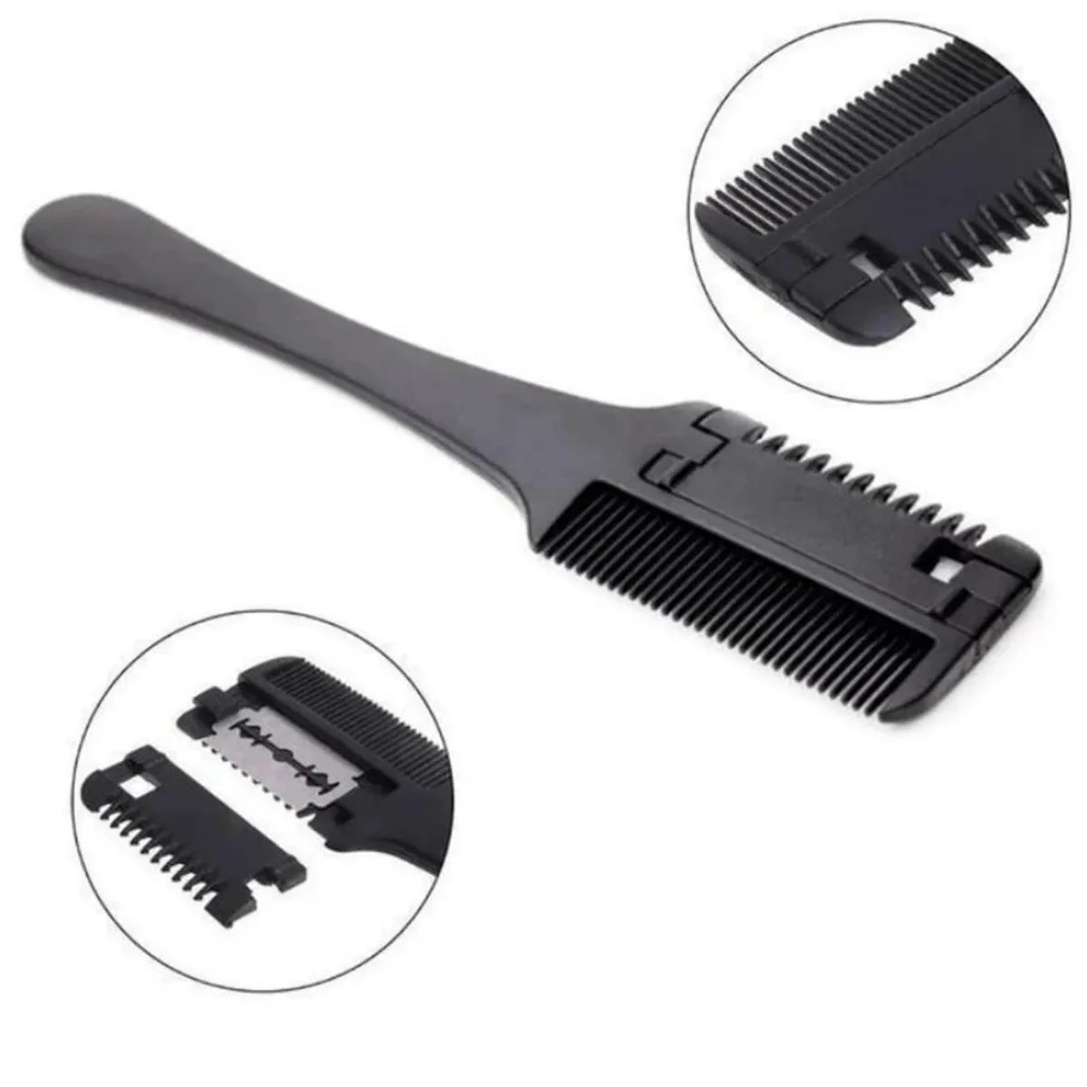 Razor Blade Hair Cutting Comb