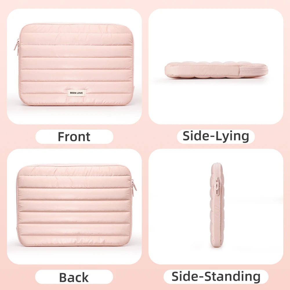 13/14 Inch Puffy Laptop Sleeve for MacBook Air iPad Pro