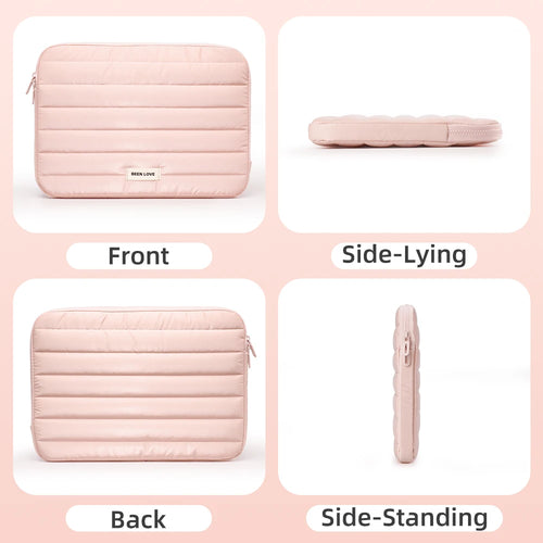 13/14 Inch Puffy Laptop Sleeve for MacBook Air iPad Pro